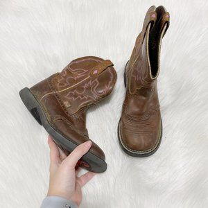 JUSTIN BOOTS Gypsy Brown Cowgirl Boots SZ 8.5